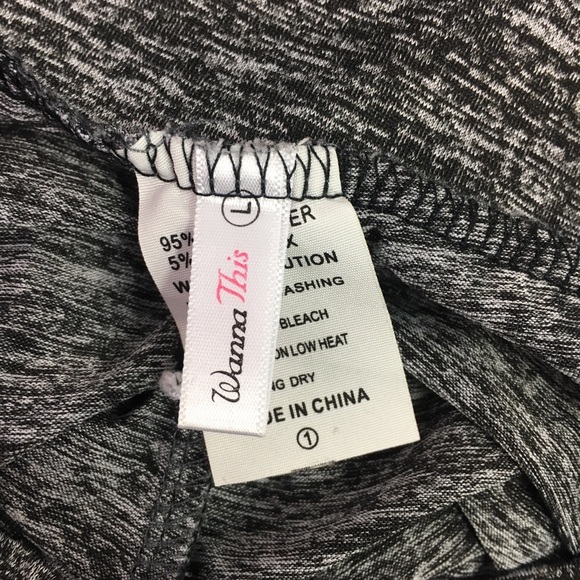💜SOLD💜Flattering “Butt Scrunch” Marled Grey - Picture 6 of 8